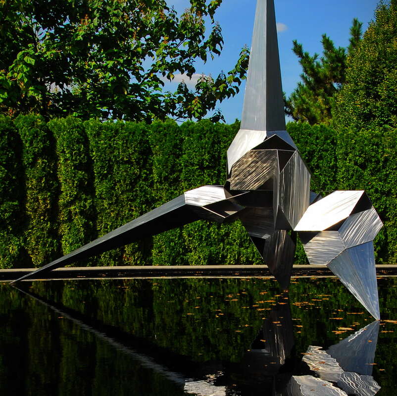 Reflections in the Grounds for Sculpture