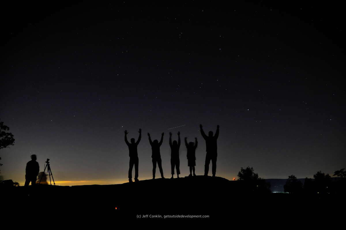 Fun times under a beautiful NJ night sky
